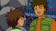 Brock saved his family's gym in Pewter City in this episode (Image via The Pokemon Company)